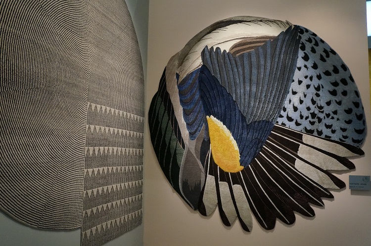 Este tapete inspirado pelo interesse pelos pássaros do jovem belga Maarten de Ceulaer desde criança é um dos meus tapetes preferidos
