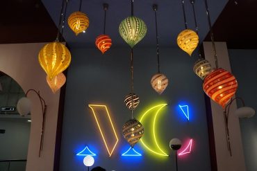 Luminárias expostas na Maison & Objet de janeiro de 2020 (foto Studio Prestes)