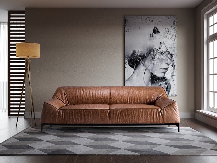O sofá Balaton é considerado um ícone da Salva Design de Mobiliário. O estofado, lançado em 2019, se destaca pelo design e pela forma como o revestimento veste a peça (Fotos Divulgação)