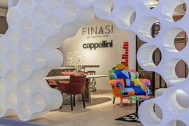 Living Lounge Loft de Finasi e Cappellini em Dubai (fotos Divulgação)