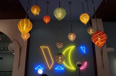 Luminárias expostas na Maison & Objet de janeiro de 2020 (foto Studio Prestes)